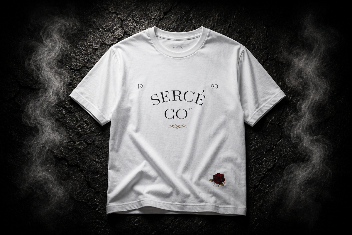 Unisex Oversized Boxy SERCE Tee