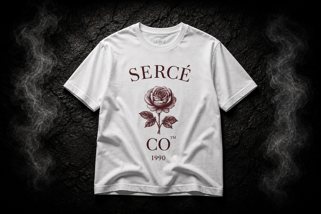 Sercé Rose tee T-Shirt, Vintage