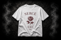 Sercé Rose tee T-Shirt, Vintage