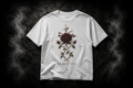 Dark Rose Boxy Tee