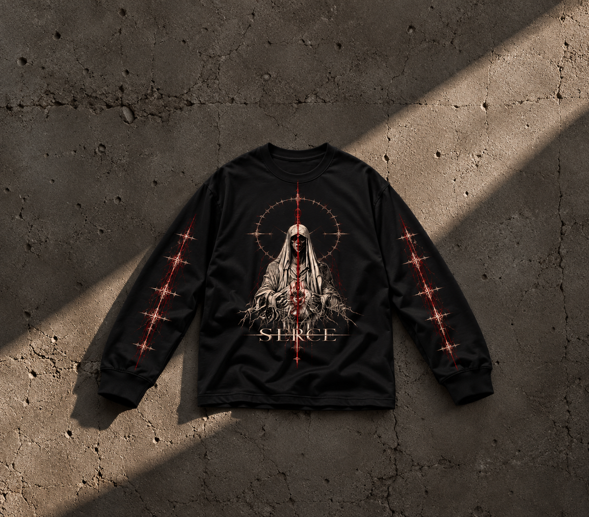 Long sleeve heavyweight tee