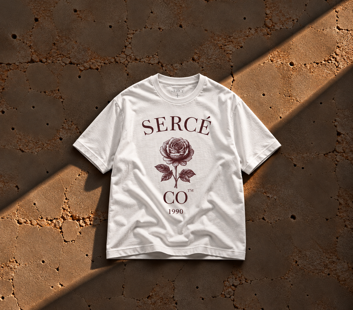 Sercé Rose tee T-Shirt, Vintage