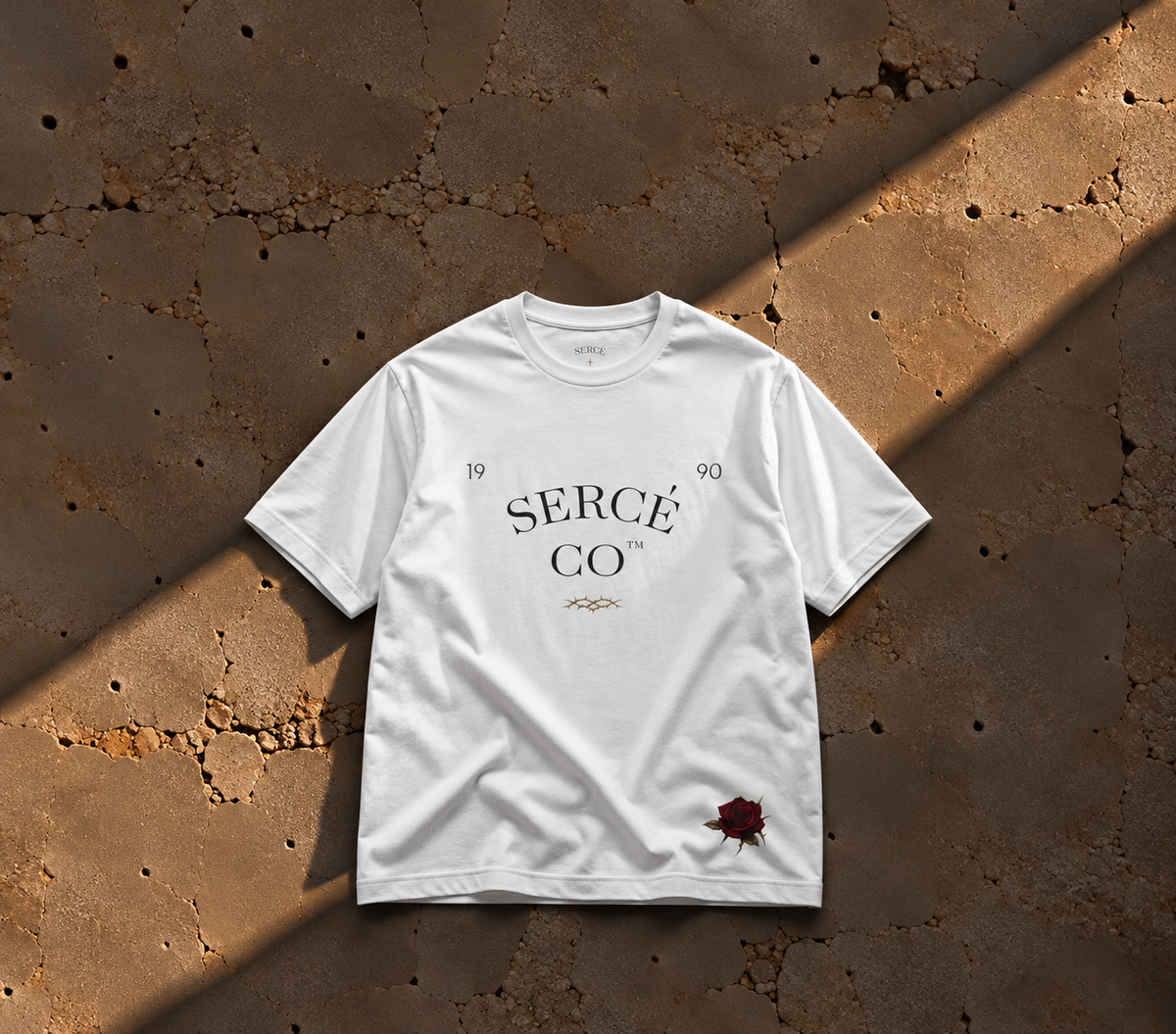 Unisex Oversized Boxy SERCE Tee
